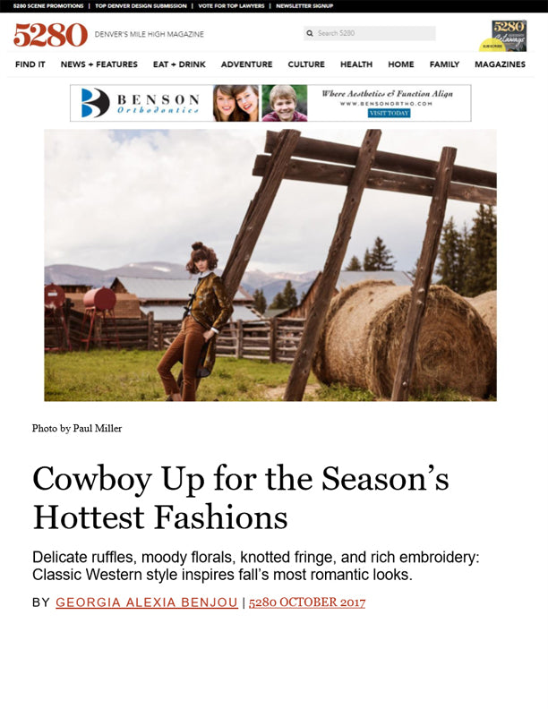5280 - Cowboy Up for the Season's Hottest Fashions
