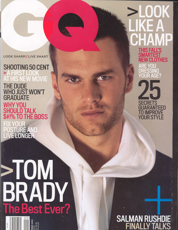 GQ - Tom Brady Wears Rockmount