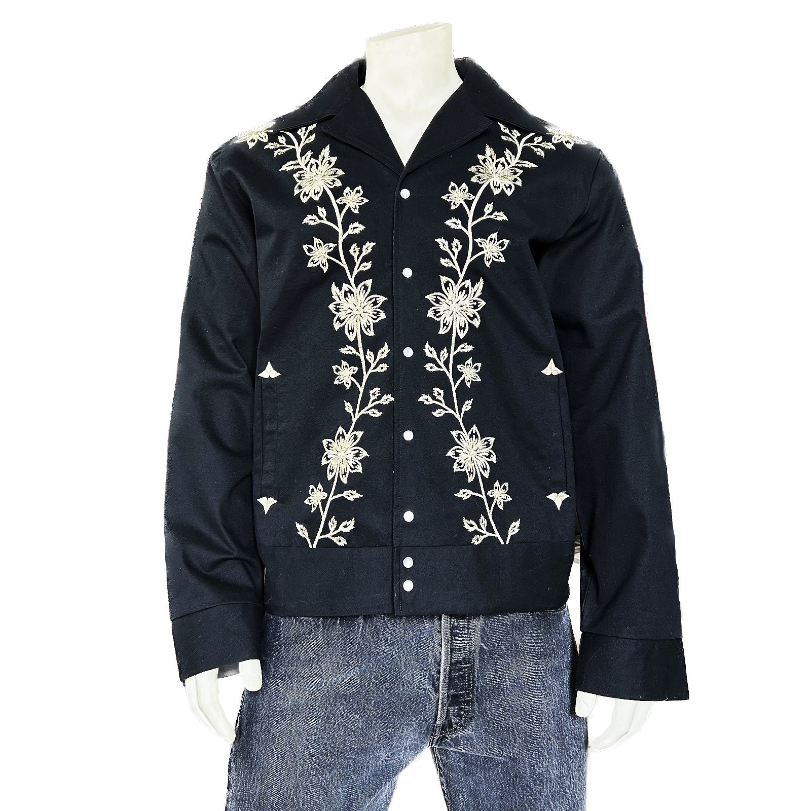 国産】 ROLL ロウル EMBROIDERED JACKET WESTERN ジャケット