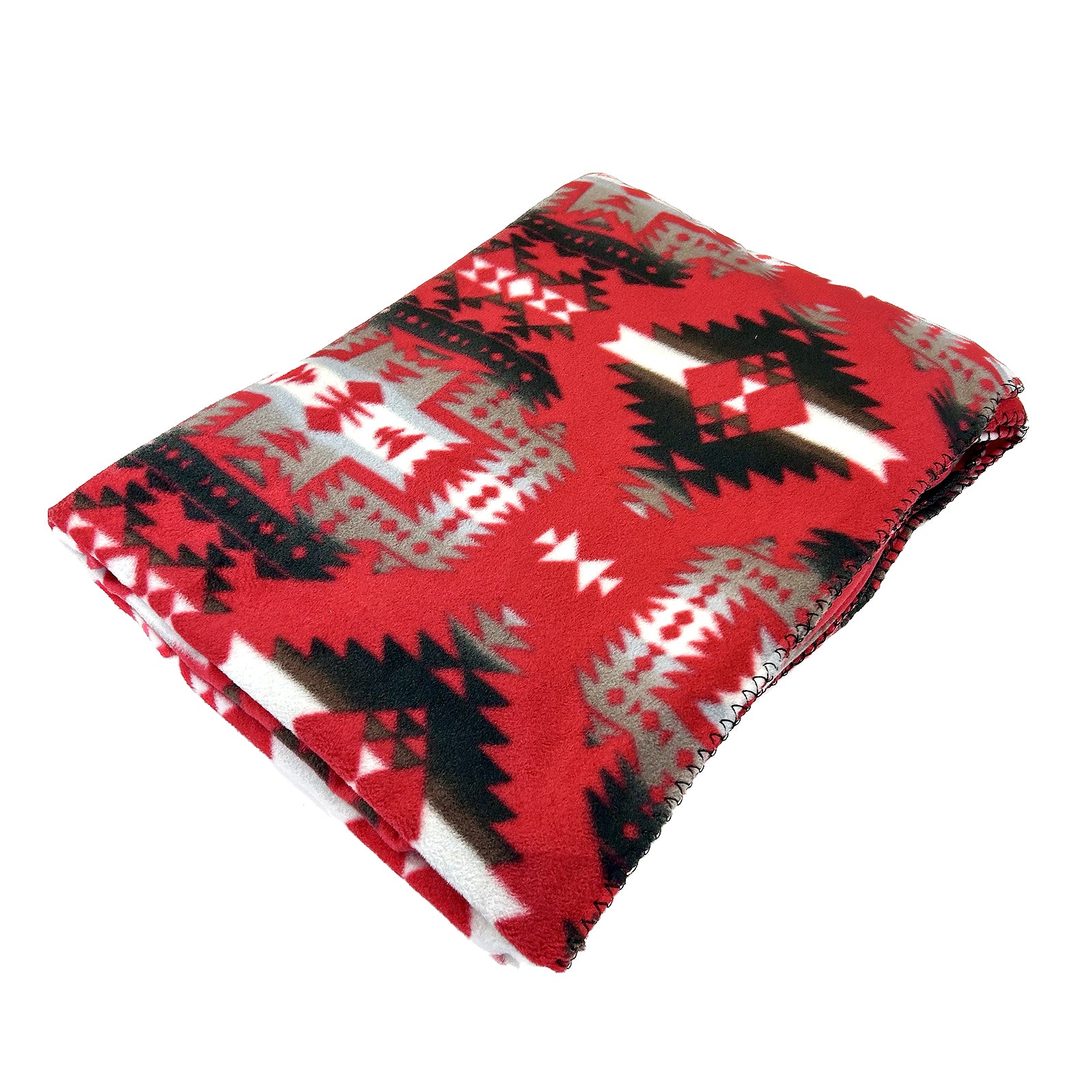 Native Pattern Fleece Western Blanket - Rockmount