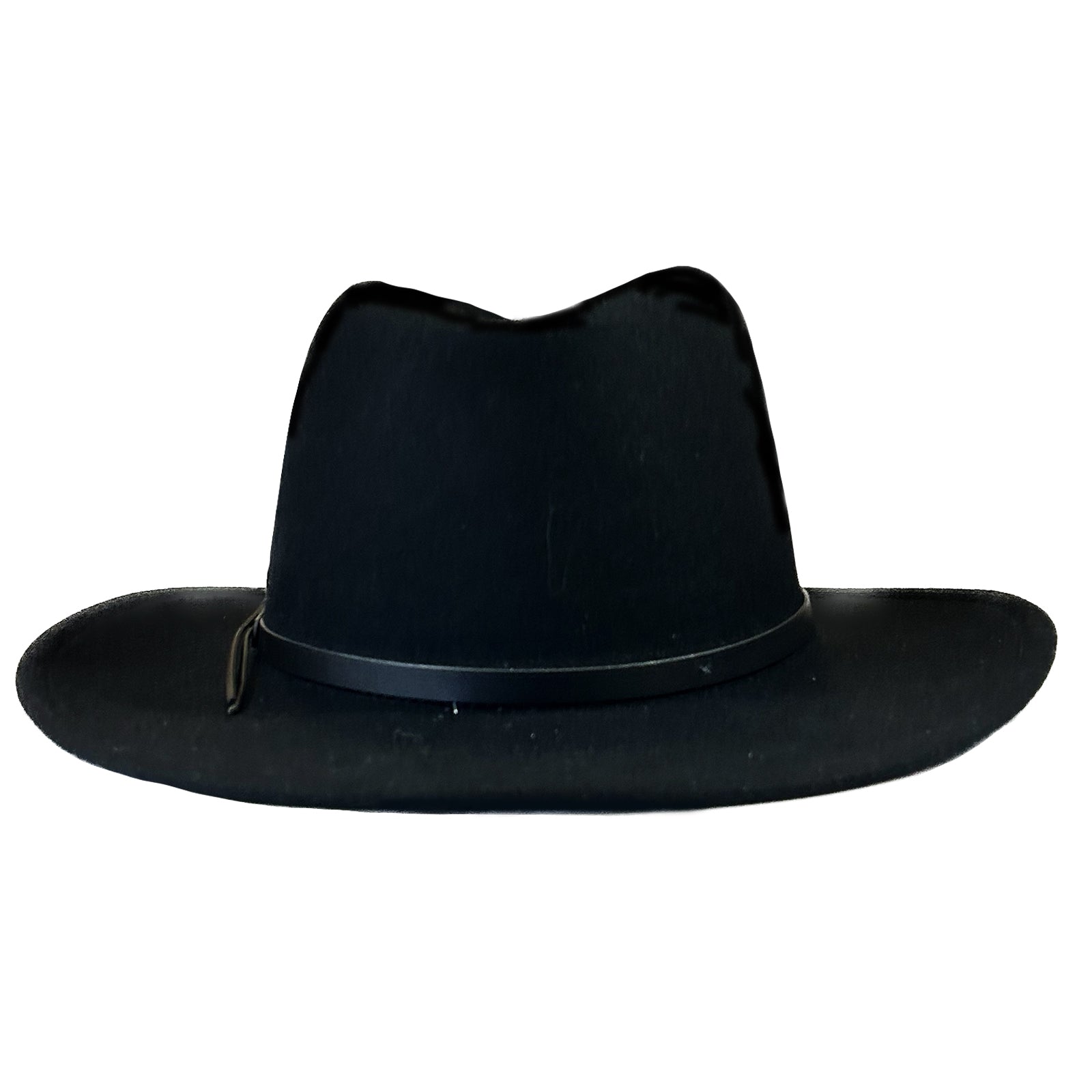 Crushable Black Felt Denver Western Hat