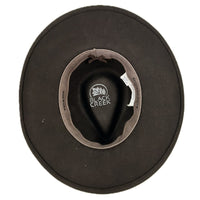 Crushable Brown Felt Denver Western Hat