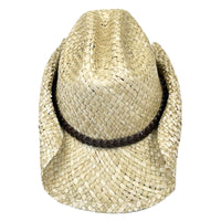 Raffia Straw Western Hat