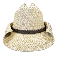Raffia Straw Western Hat
