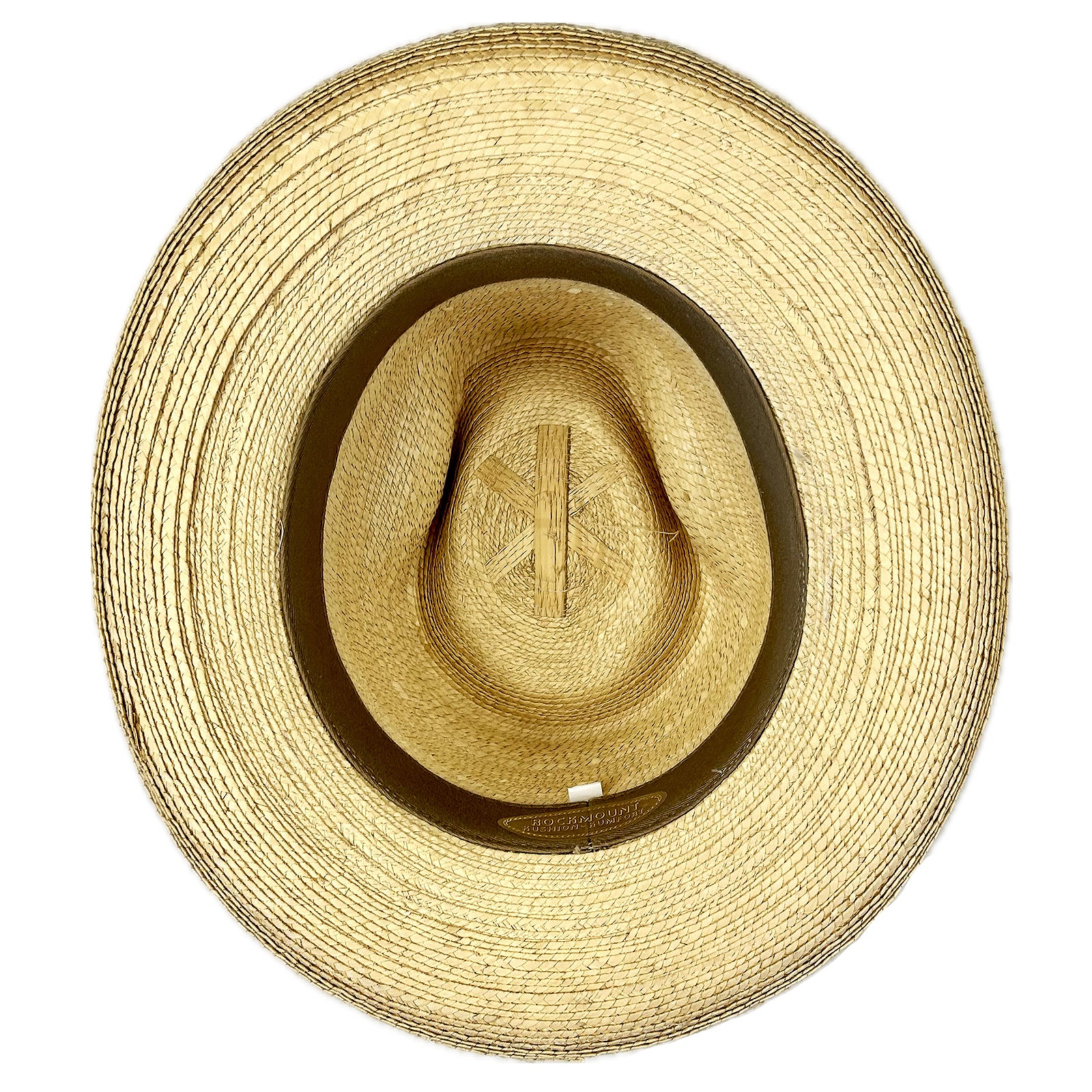 Fine Palm Leaf Straw Western Hat