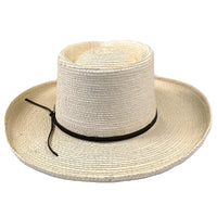 Fine Palm Leaf Straw Cowboy Hat