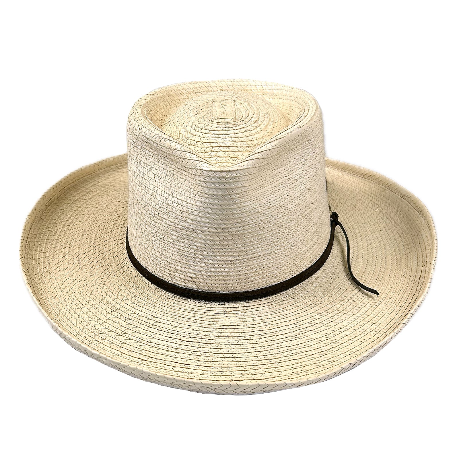 Fine Palm Leaf Straw Cowboy Hat