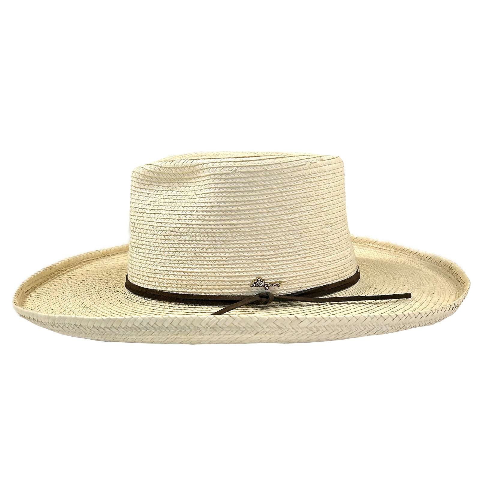 Fine Palm Leaf Straw Cowboy Hat