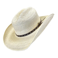 Straw Palm X Band Rolled Cowboy Hat