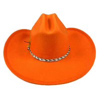 Sierra Ultra-Felt Blaze Orange Western Hat