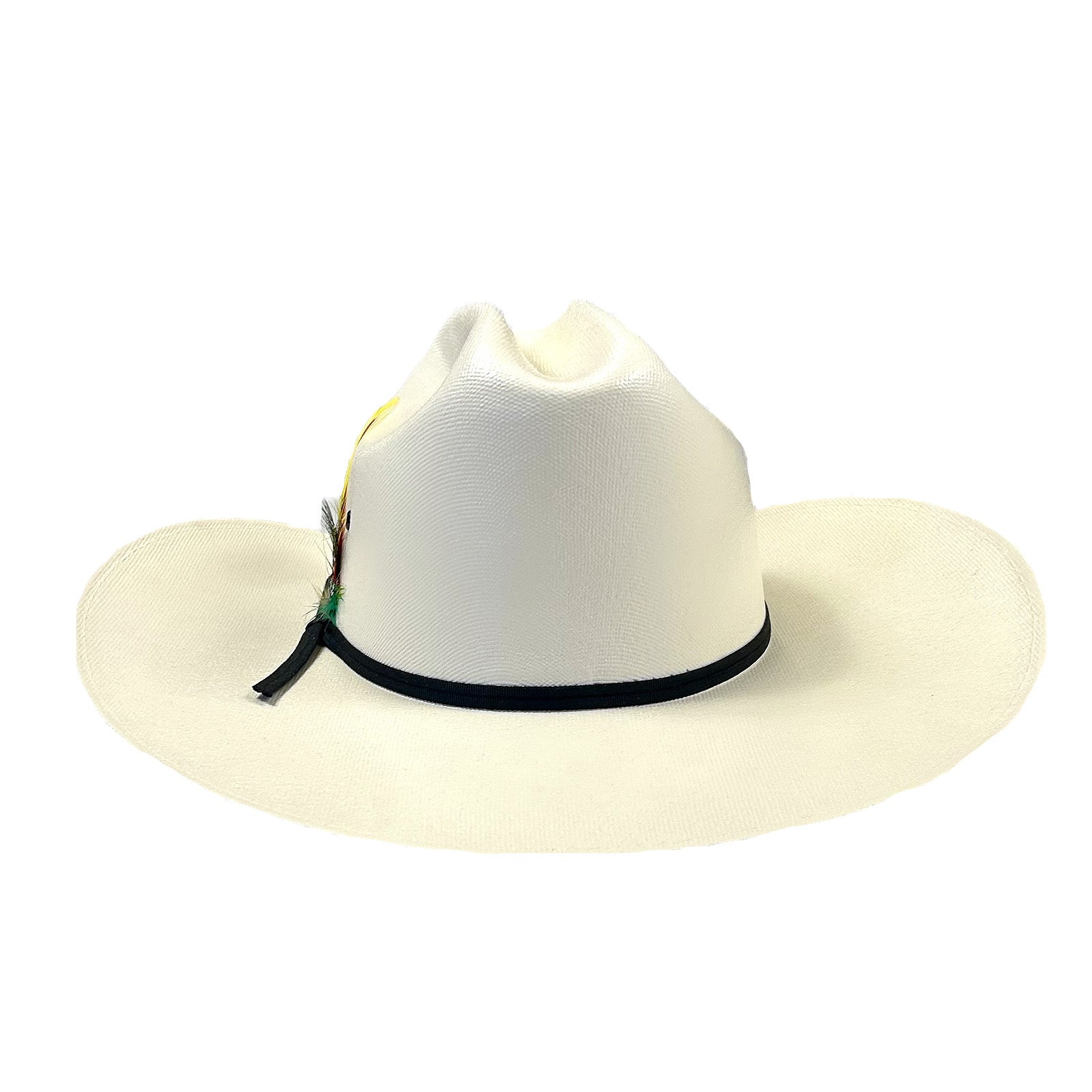 Blazing Sun Straw Cowboy Hat with Eyelets