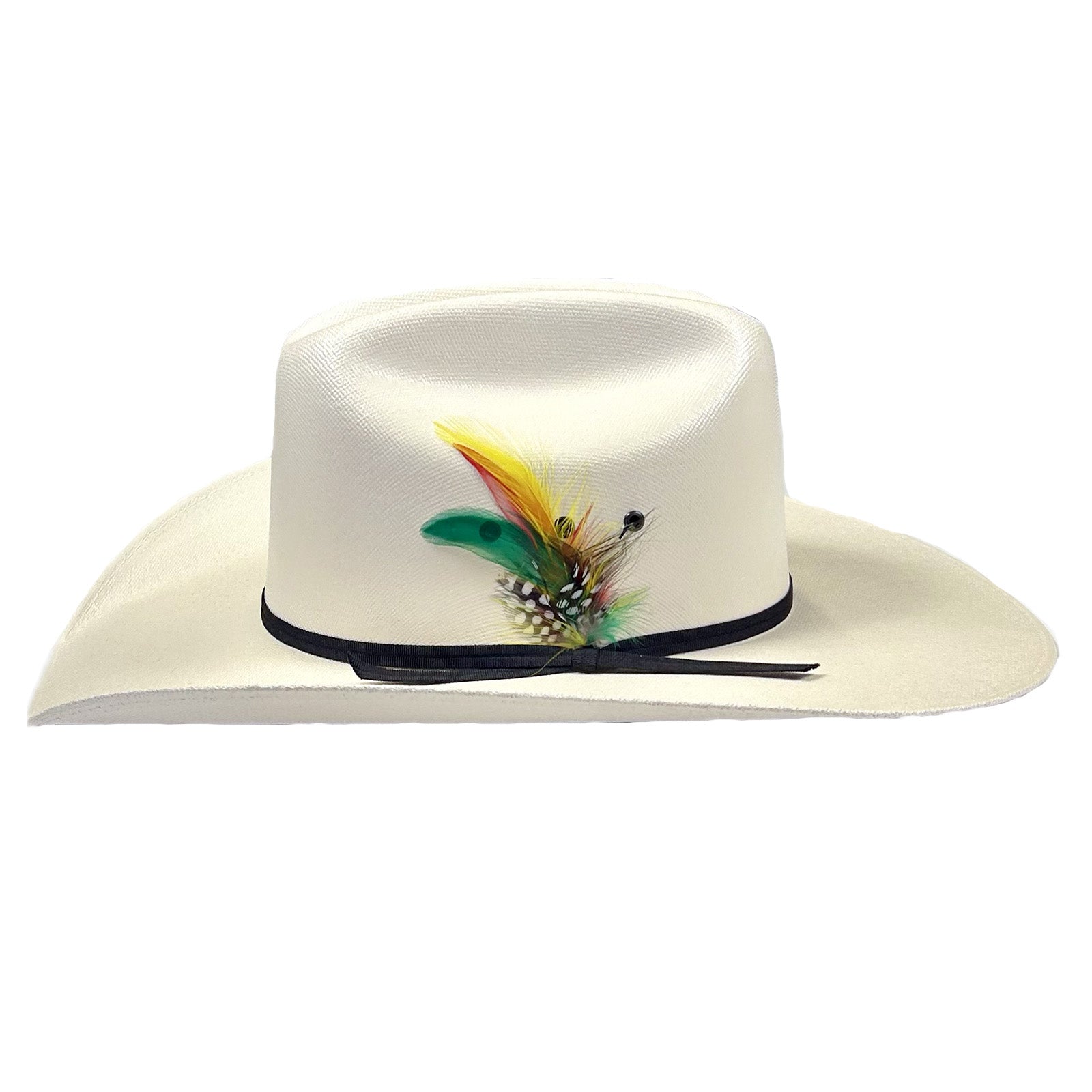 Blazing Sun Straw Cowboy Hat with Eyelets