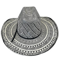 Straw 5 Shantung Full Vent Western Hat
