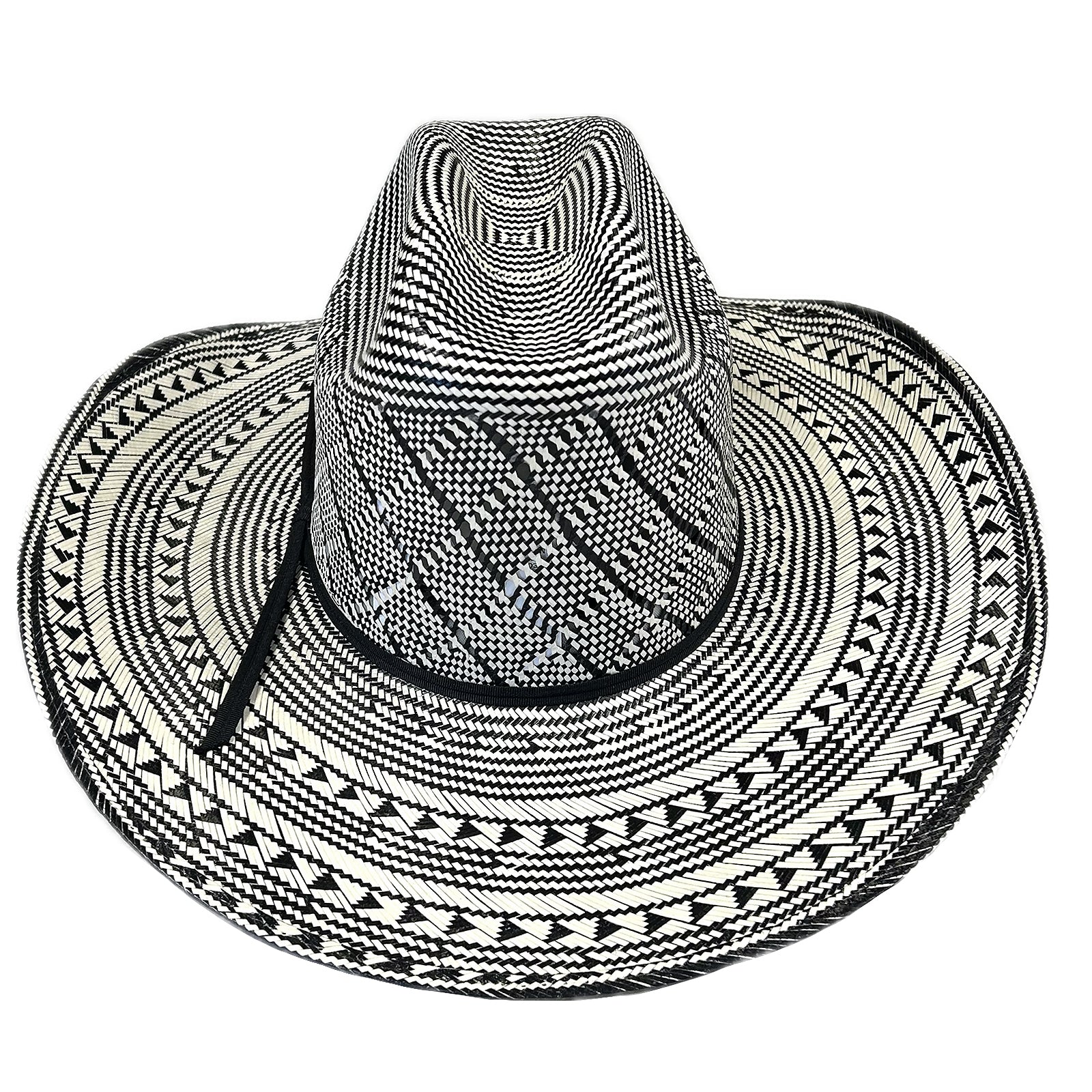 Straw 5 Shantung Full Vent Western Hat