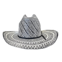 Straw 5 Shantung Full Vent Western Hat