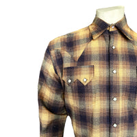 Men's Toast Plush Flannel Plaid Western Shirt