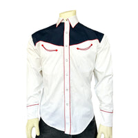 Men's America the Beautiful Embroidered Western Shirt