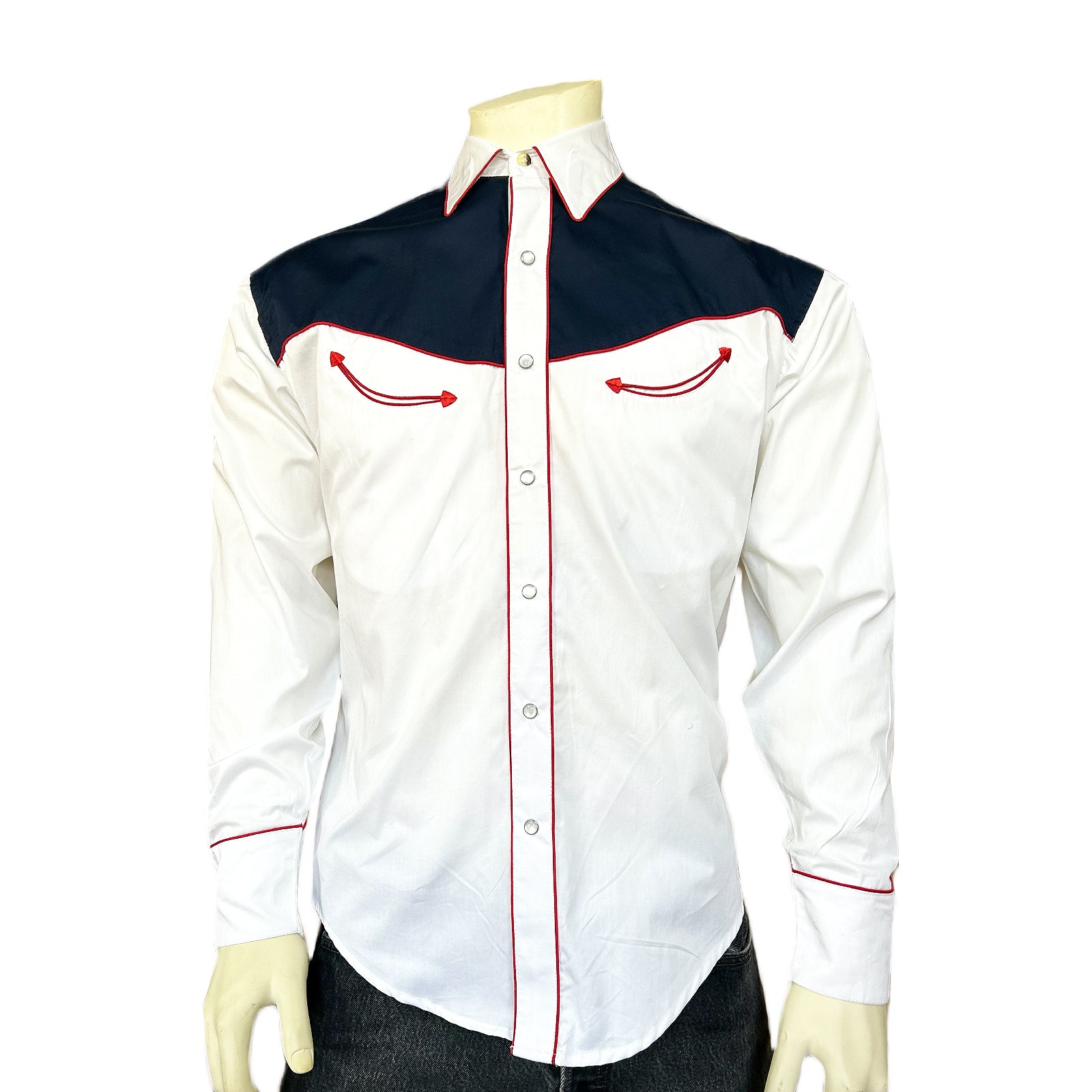 Men's America the Beautiful Embroidered Western Shirt