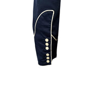 Men’s Navy Guitar, Boot & Hat Embroidered Western Shirt