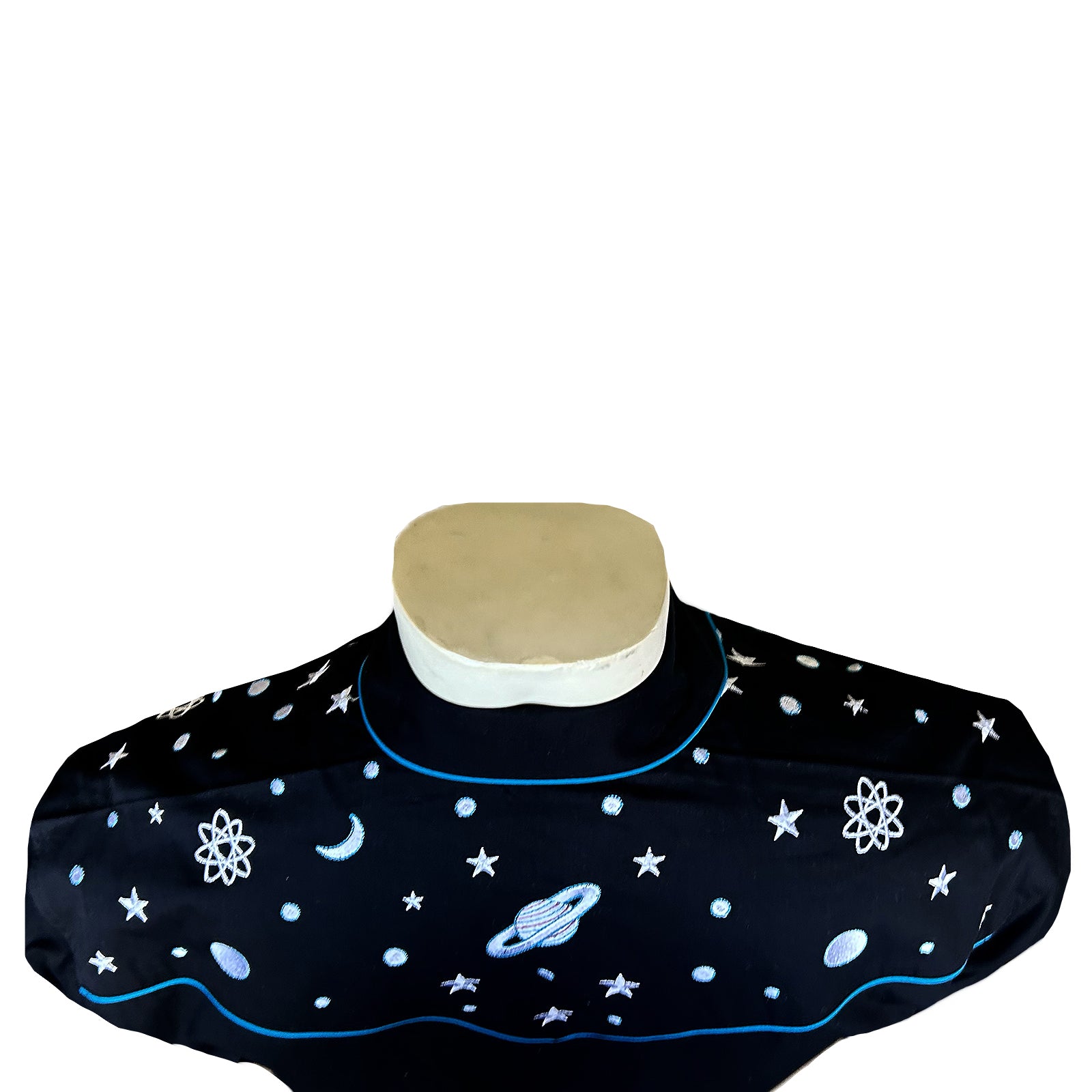 Men's Black Out of This World Embroidered Western Shirt