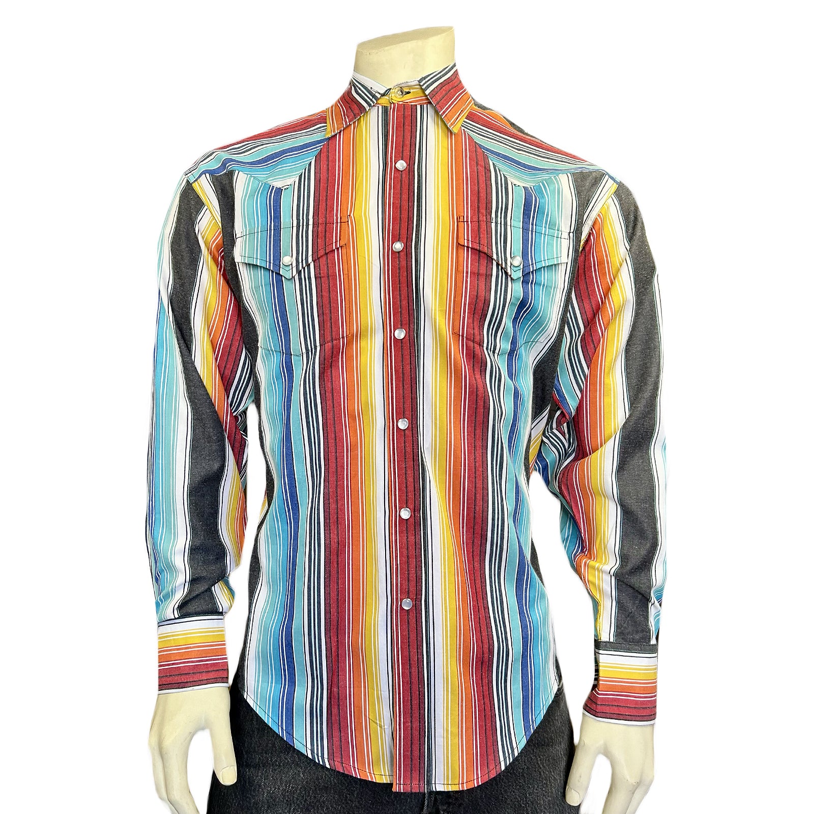 Rockmount Men's Serape Stripe Western Shirt