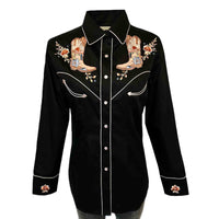 Women’s Sunrise Boot & Floral Embroidered Western Shirt