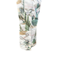 Men's Vintage Desert Cactus Print Western Shirt