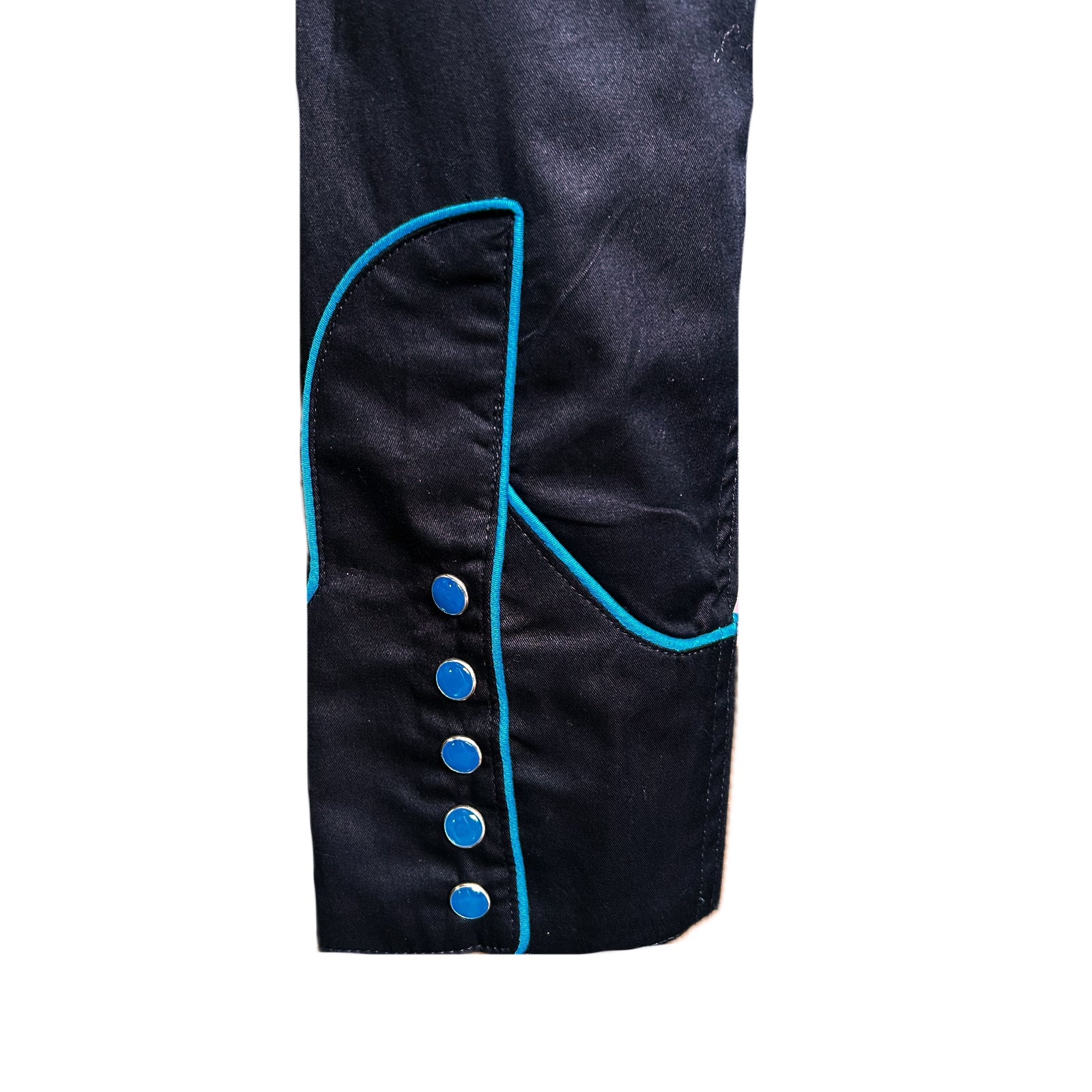 Women's Black Out of This World Embroidered Western Shirt
