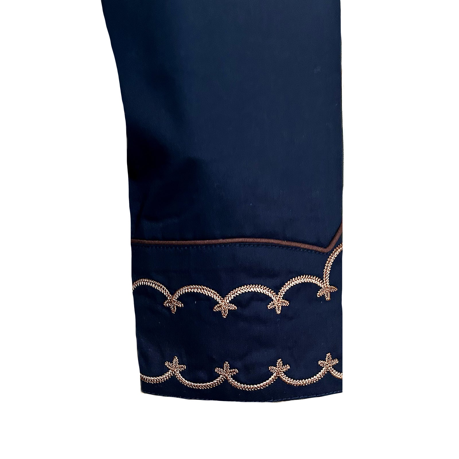 Women's Vintage Cactus & Cowgirl Boots Embroidered Western Shirt in Black