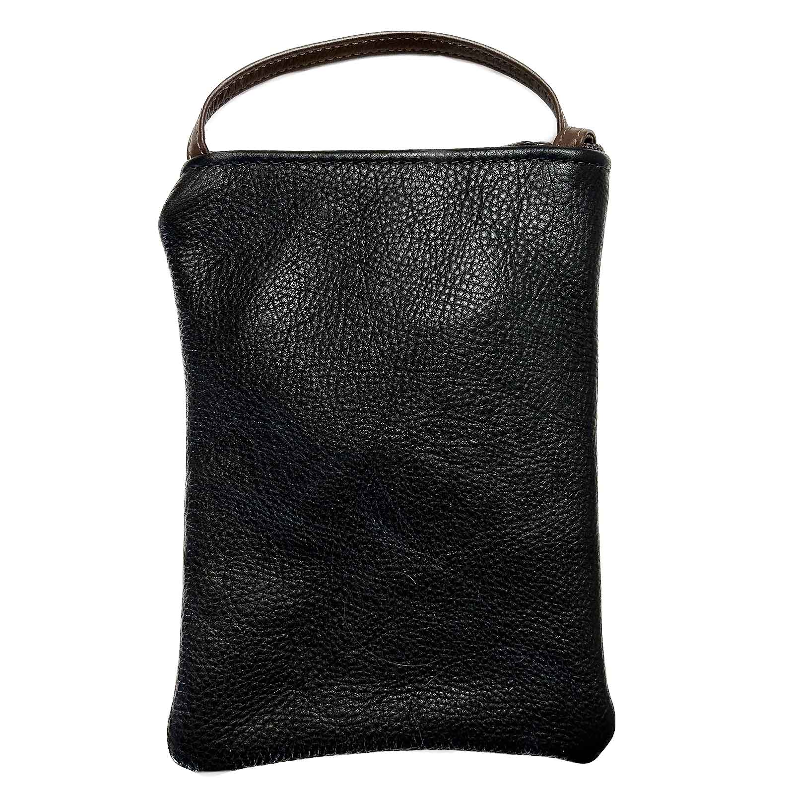Rockmount Bronc Leather Western Purse with Black Back