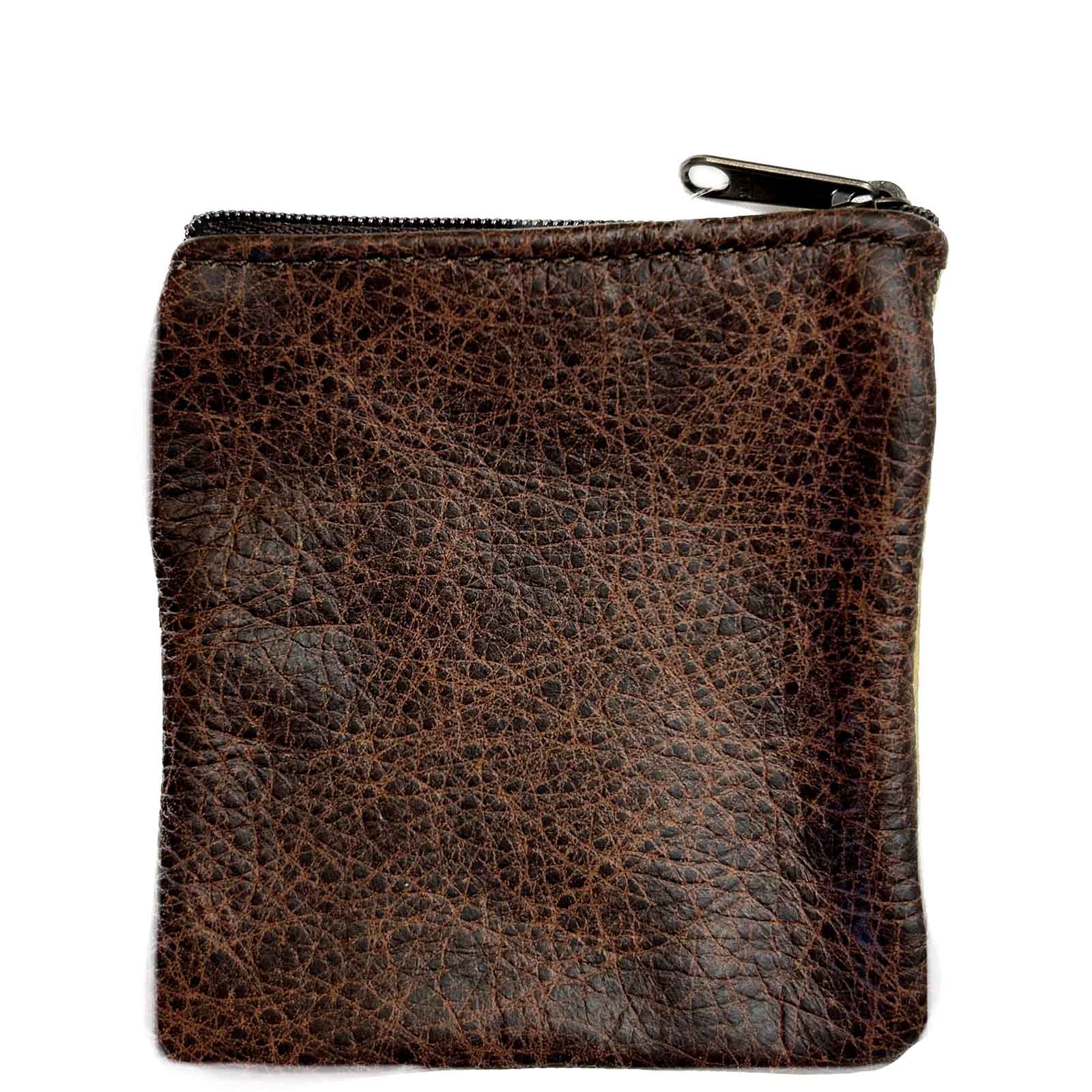 Donkey Rescue Me Leather Western Coin Purse