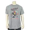 Men's Charcoal Rockmount Bronc 100% Cotton Western T-Shirt