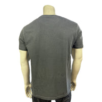 Men's Charcoal 100% Cotton American Bison Western T-Shirt