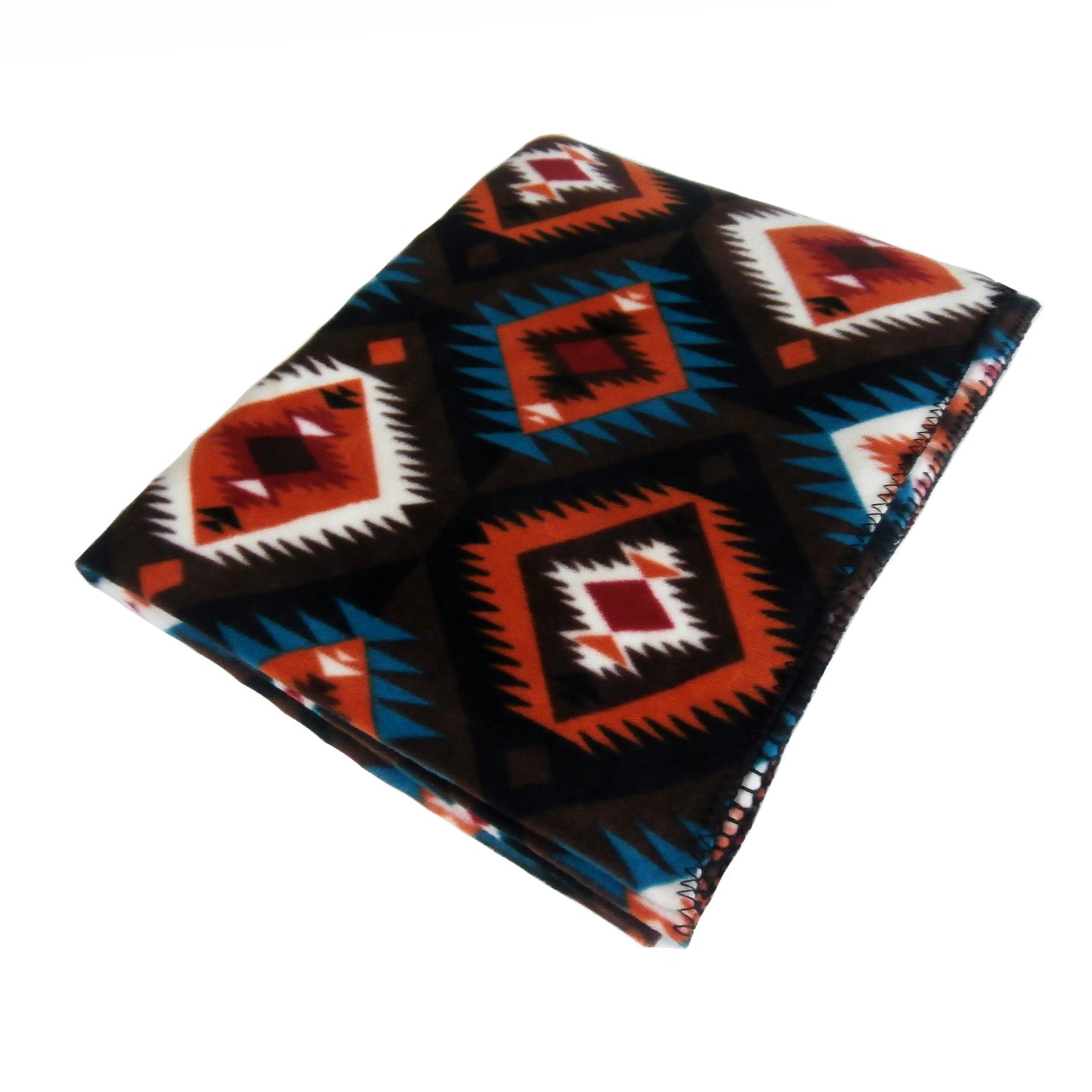 Native Pattern Fleece Western Blanket - Rockmount