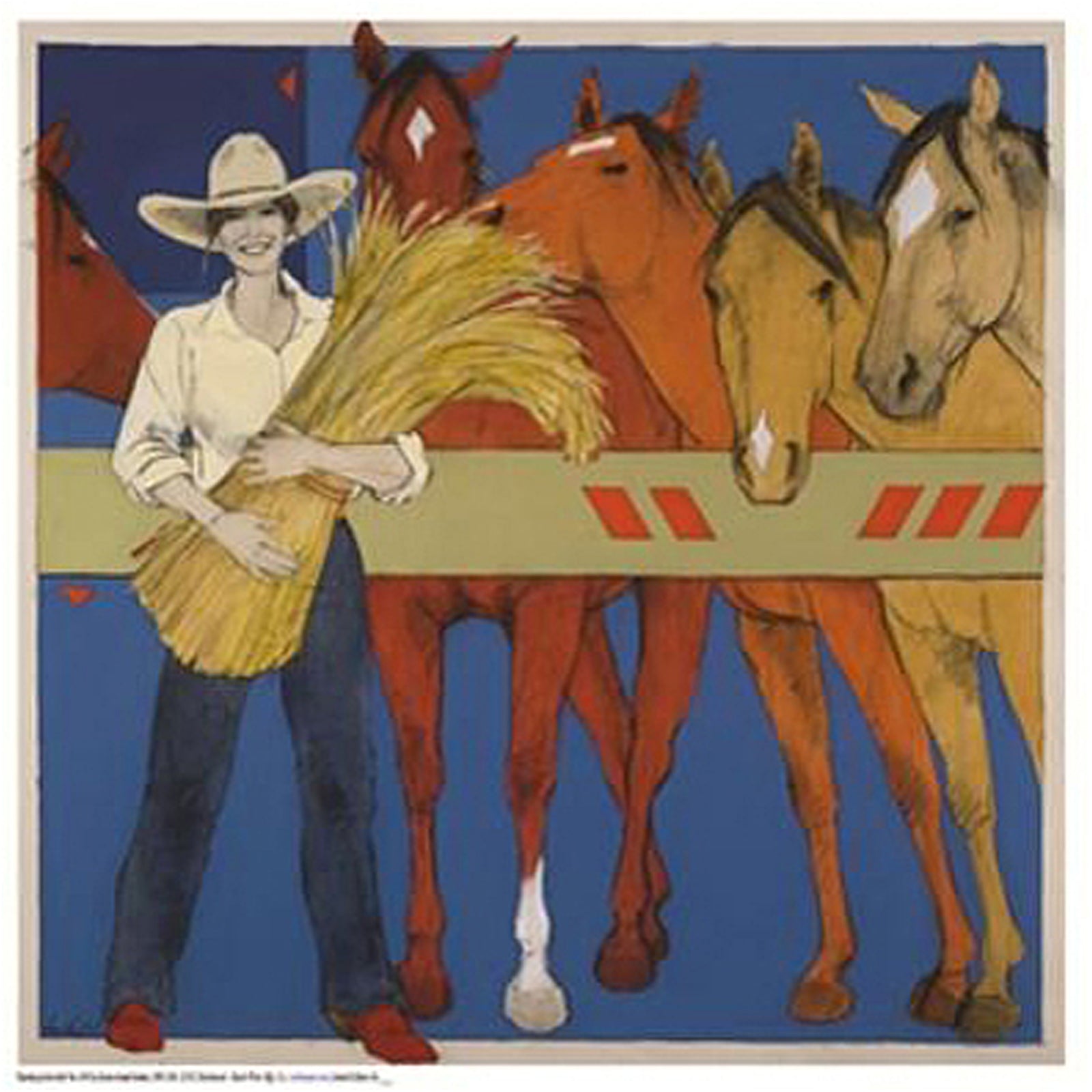 Limited-Edition Standing by the Girls Silk Scarf by Donna Howell-Sickles - Rockmount