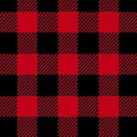Men's Buffalo Check Fleece Western Shirt in Red & Black - Rockmount