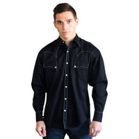 Men's Black Classic Quarter Horse Western Shirt - Rockmount