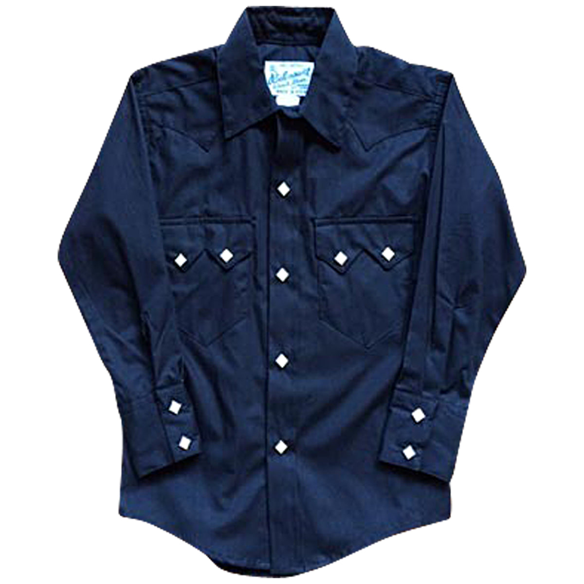 Kid's Vintage Solid Black Western Shirt - Rockmount