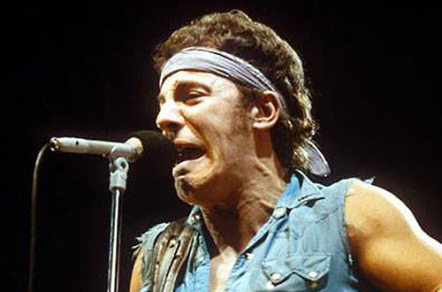 Bruce Springsteen wearing Rockmount Ranch Wear at the Denver flagship store