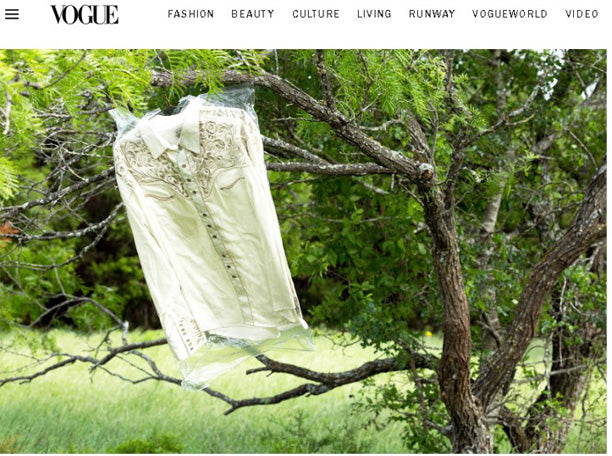 Vogue.com - A DIY Wedding Under the Stars