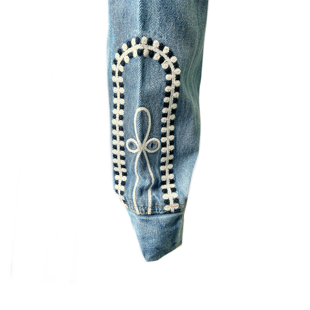 Jean Jacket Rope Rockmount Men's Denim Vintage Rope Bolero Jacket
