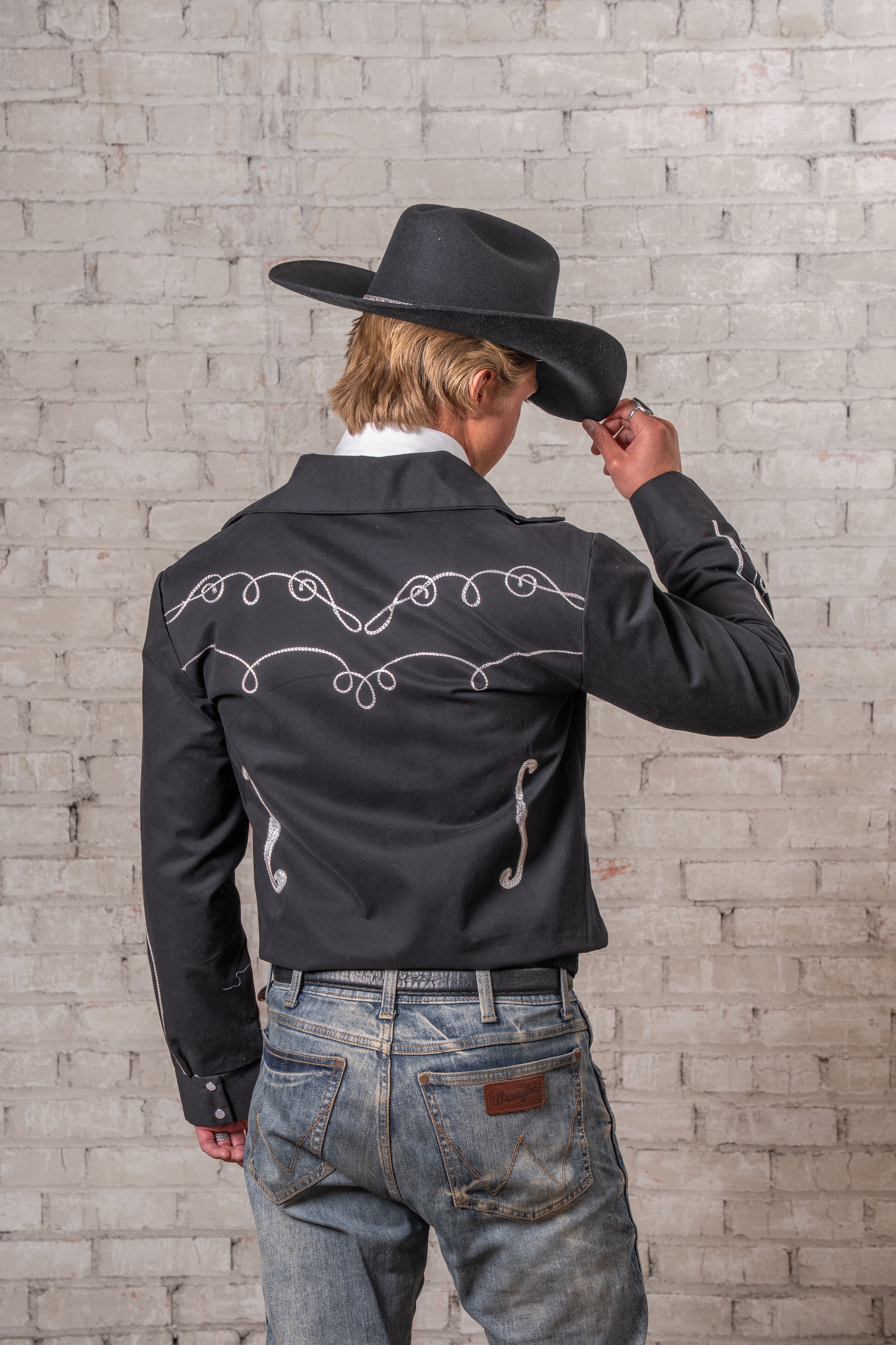 Rockmount Men's Classic Music Motif Bolero Jacket