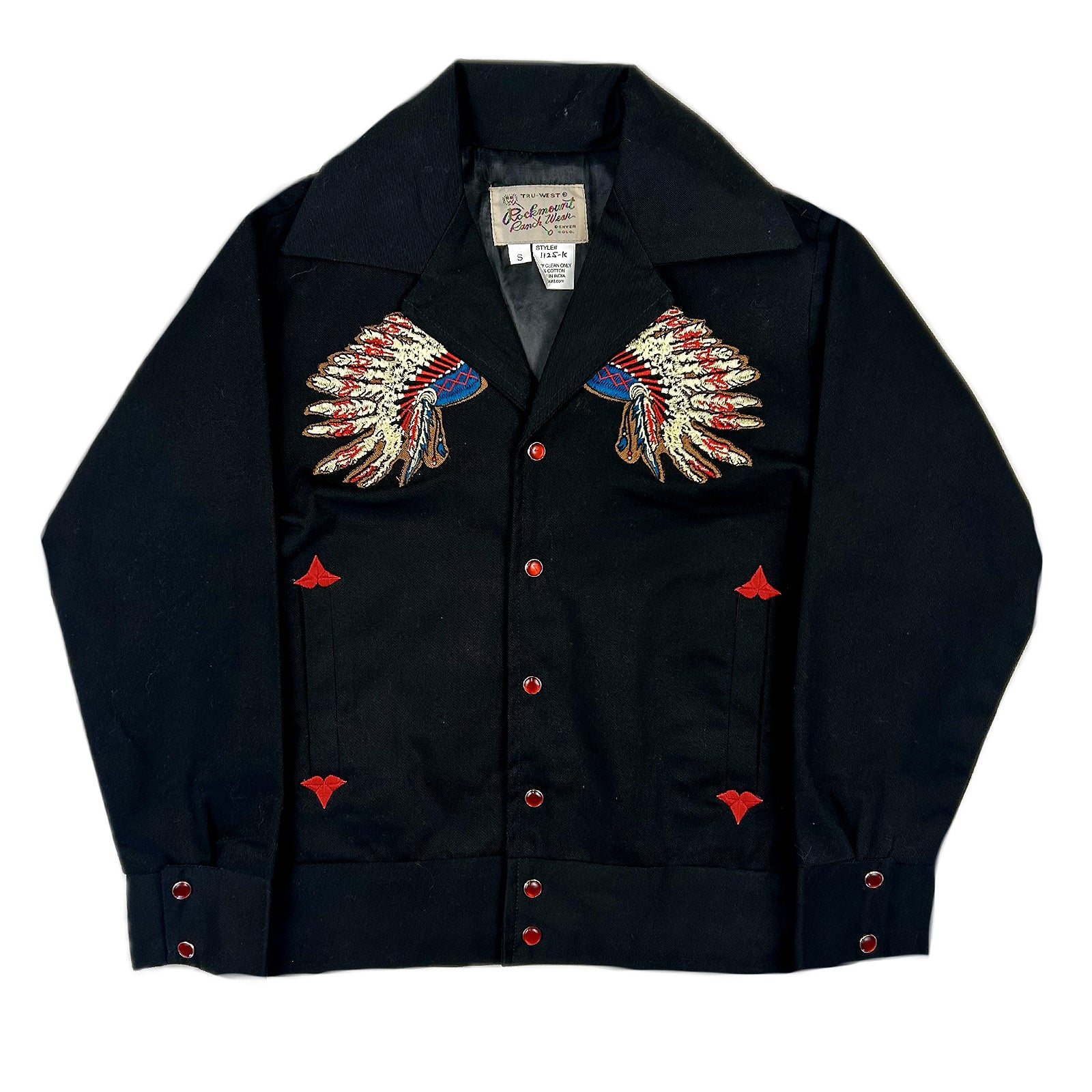special 50s Rayon gabardine jacket Black - silvarossol.com