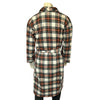 Western Adult Flannel Robe in Natural