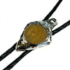 Silver Arrowhead Genuine Buffalo Nickel Western Bolo Tie