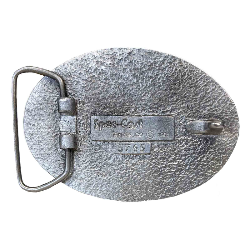 Rockmount End of the Trail Pewter Belt Buckle - Main Image