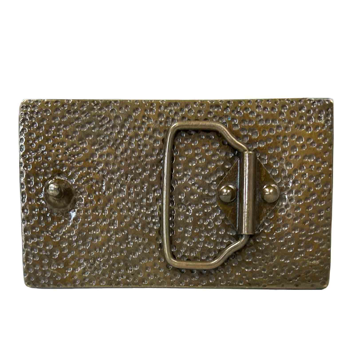 Vintage Winchester Repeating Arms Brass Western Belt Buckle