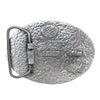 Pewter Western Belt Buckle with Colorado Mountains