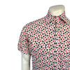 Men's Short Sleeve Cards Print Western Shirt