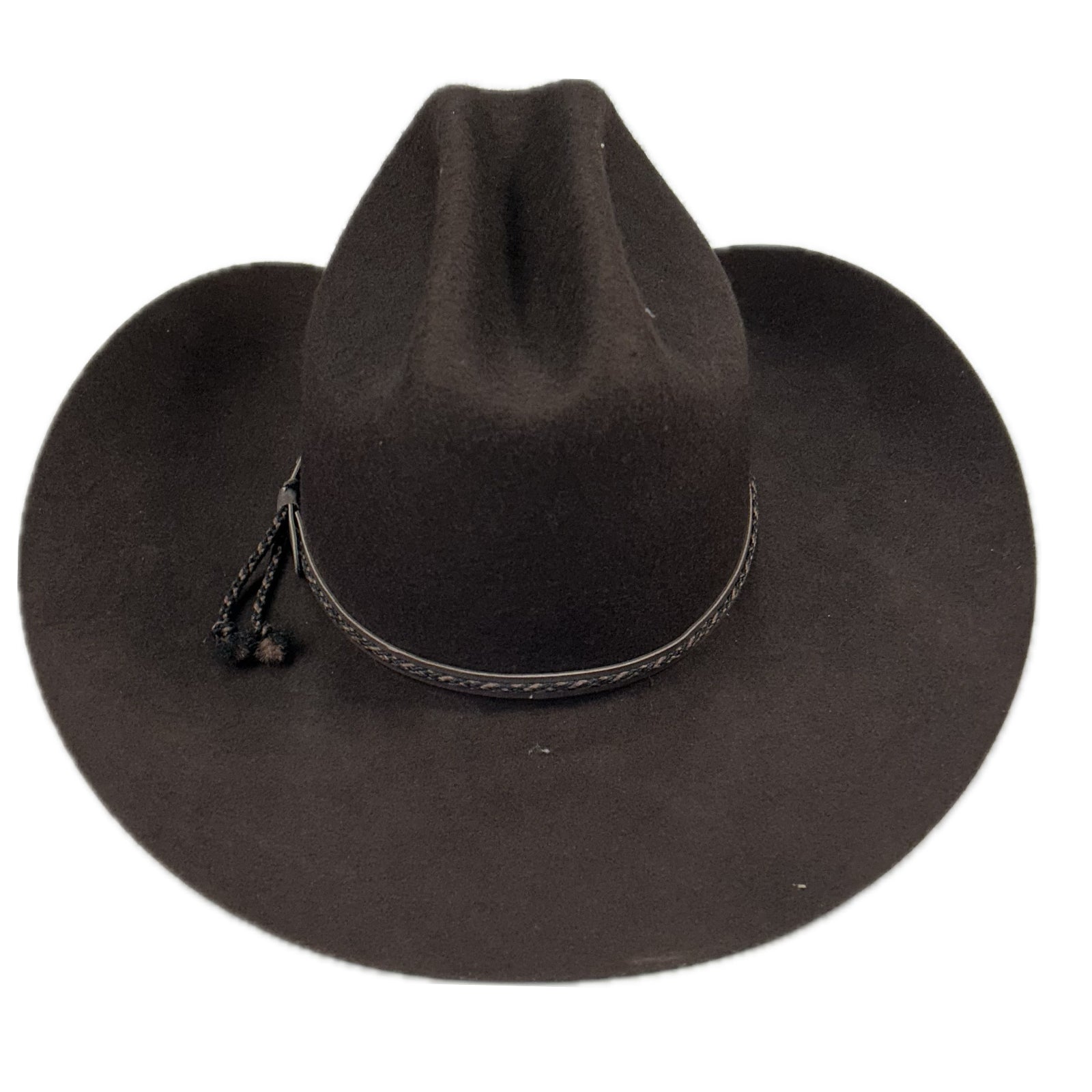 Cattleman Cowboy Brown Wool Western Cowboy Hat